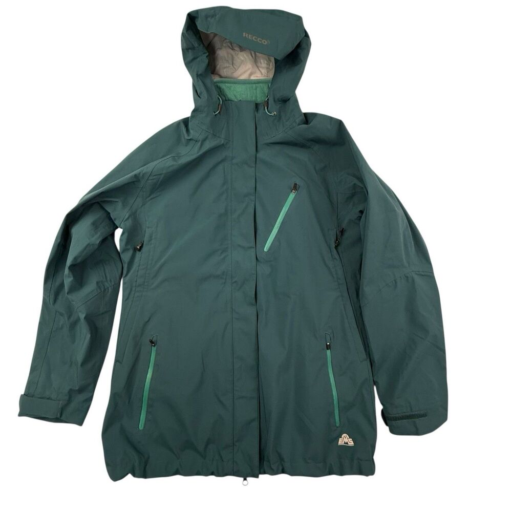 Eastern Mountain Sports 3 in 1 Jacket Medium RECCO Thermolite EMS Teal